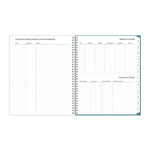 2025-2026 Blue Sky Ditsy Dapple 8.5" x 11" Academic Weekly & Monthly Planner, Plastic Cover, Multicolored (132002-A26)