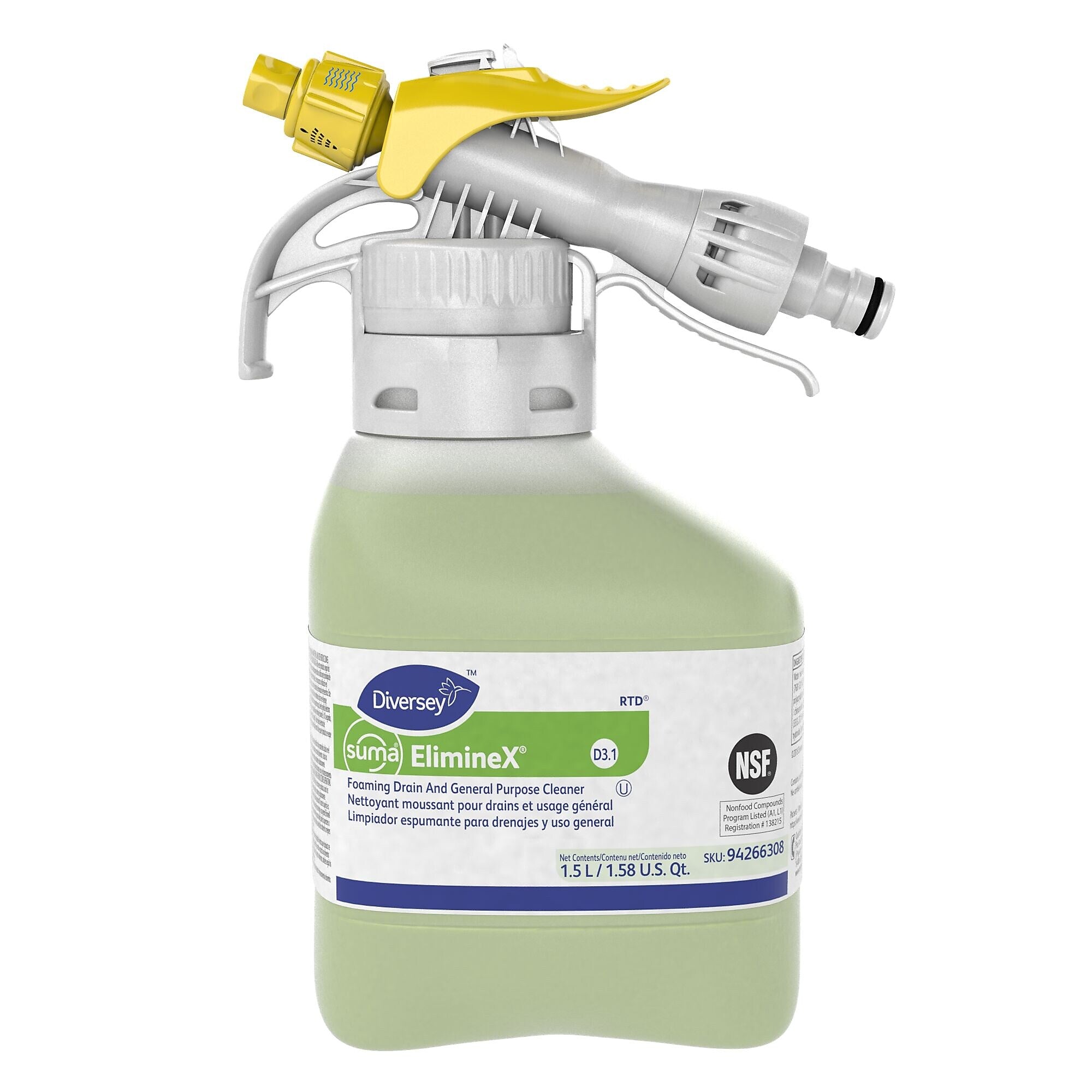 Diversey Eliminex Foam Drain Cleaner, 2/Carton (94266308)