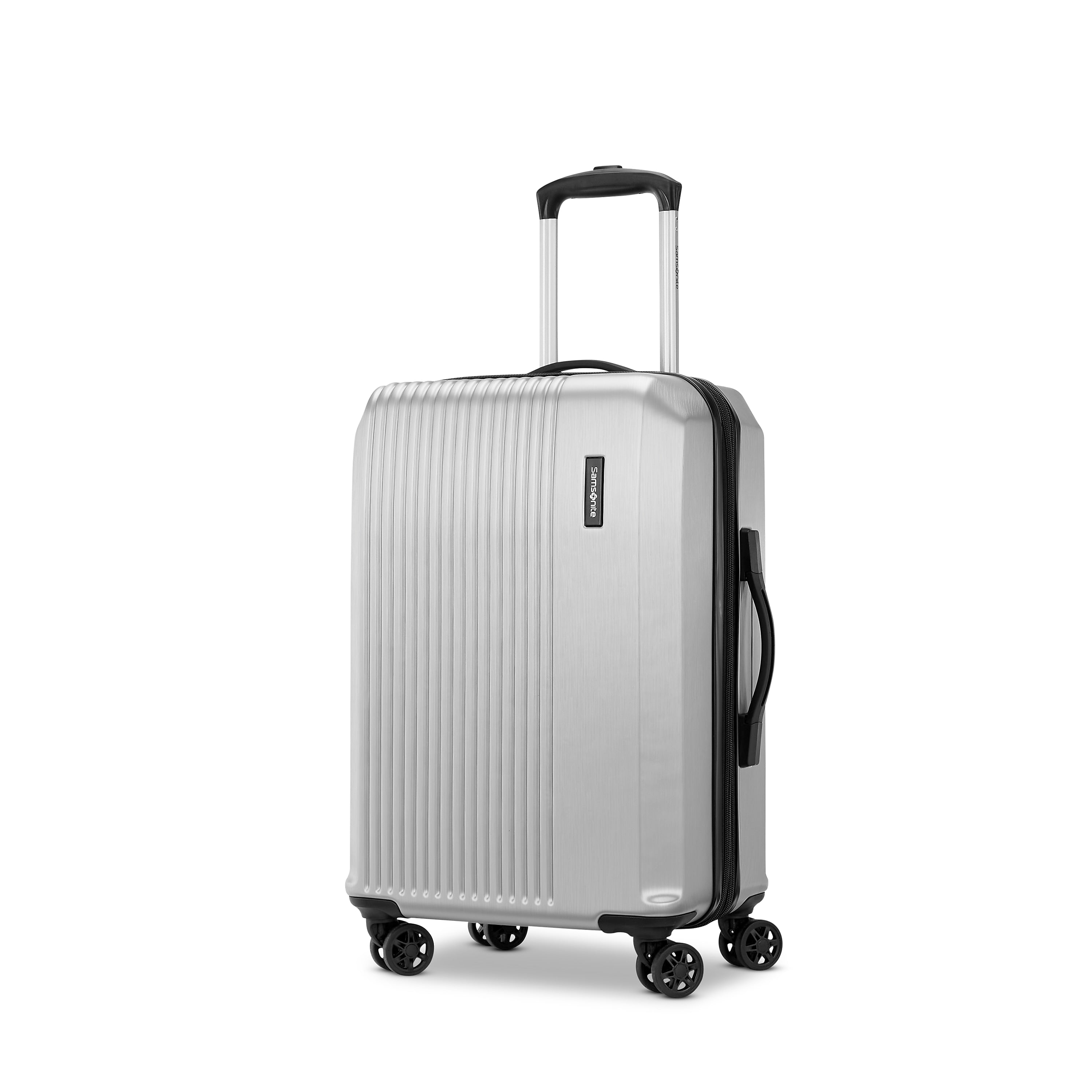Samsonite Alliance 10" Hardside Carry-On Suitcase Spinner, Aluminum Silver (145793-7378)
