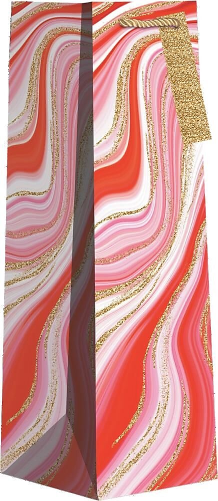 JAM Paper Peppermint Bark Gift Bags, 120/Pack (526BXBT5151)