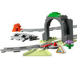 LEGO DUPLO Town Train Tunnel and Tracks Expansion Set, 20 Pieces (10425)