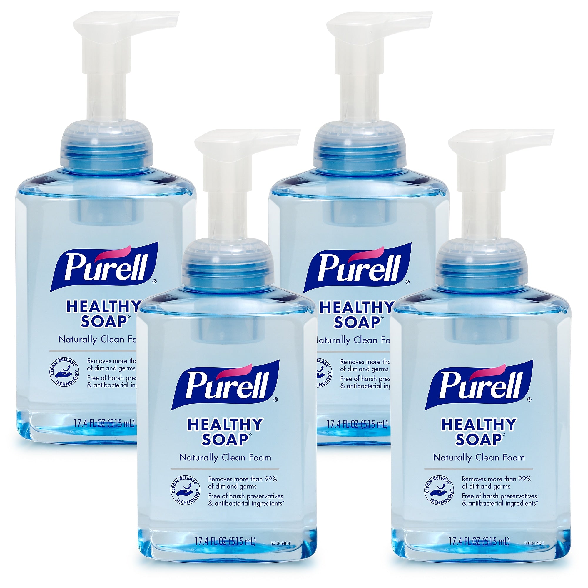 PURELL HEALTHY SOAP Foaming Hand Soap, Citrus Scent, 515 mL, 4/Carton (5013-04)