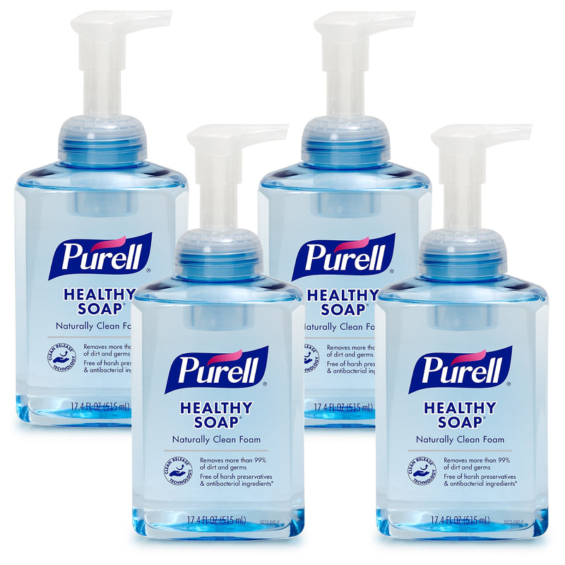 PURELL HEALTHY SOAP Foaming Hand Soap, Citrus Scent, 515 mL, 4/Carton (5013-04)