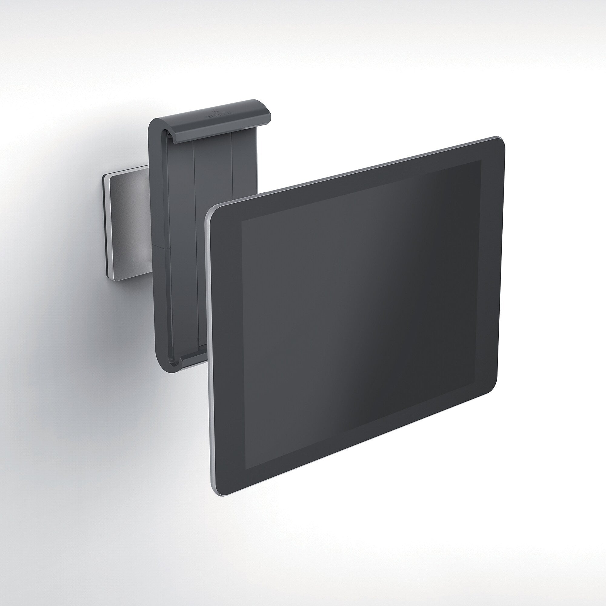 Durable Tablet Wall Mount, Silver/Charcoal (893323)
