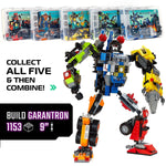 JITTERYGIT Robotryx Blue SnabGlider Robot Building Toy, 246 Pieces/Pack (ROBOTRYX-BLUE)