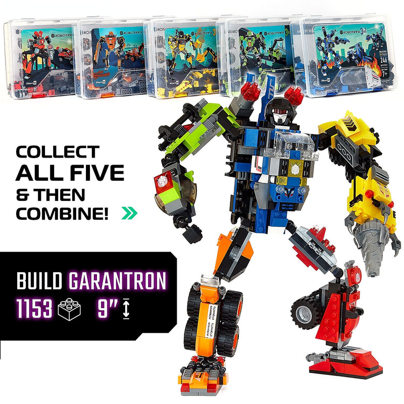 JITTERYGIT Robotryx Blue SnabGlider Robot Building Toy, 246 Pieces/Pack (ROBOTRYX-BLUE)