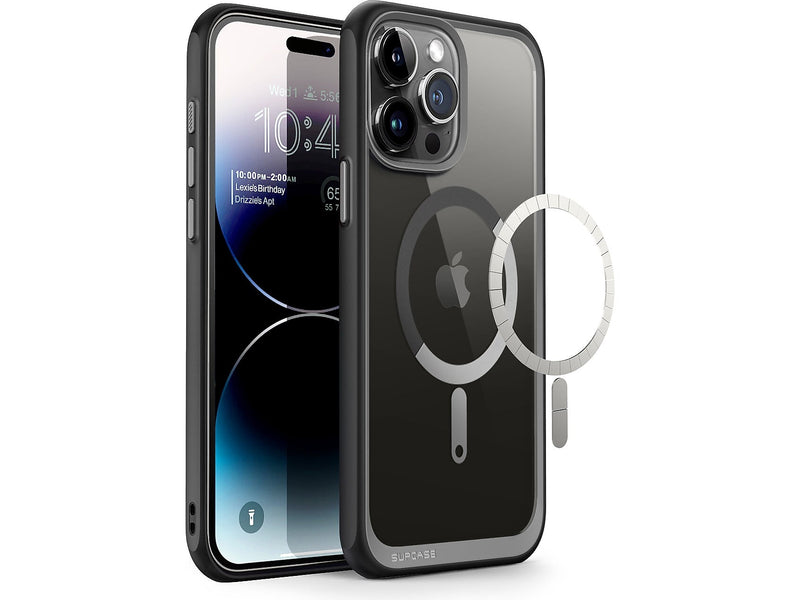 SUPCASE Unicorn Beetle MAG MagSafe Phone Case for iPhone 15 Pro Max, Black (SPH23MX67UBMGBK)