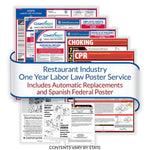 ComplyRight Federal (Bilingual), State and Healthcare (English) Labor Law 1-Year Poster Service, Wisconsin (U1200CBORESTWI)