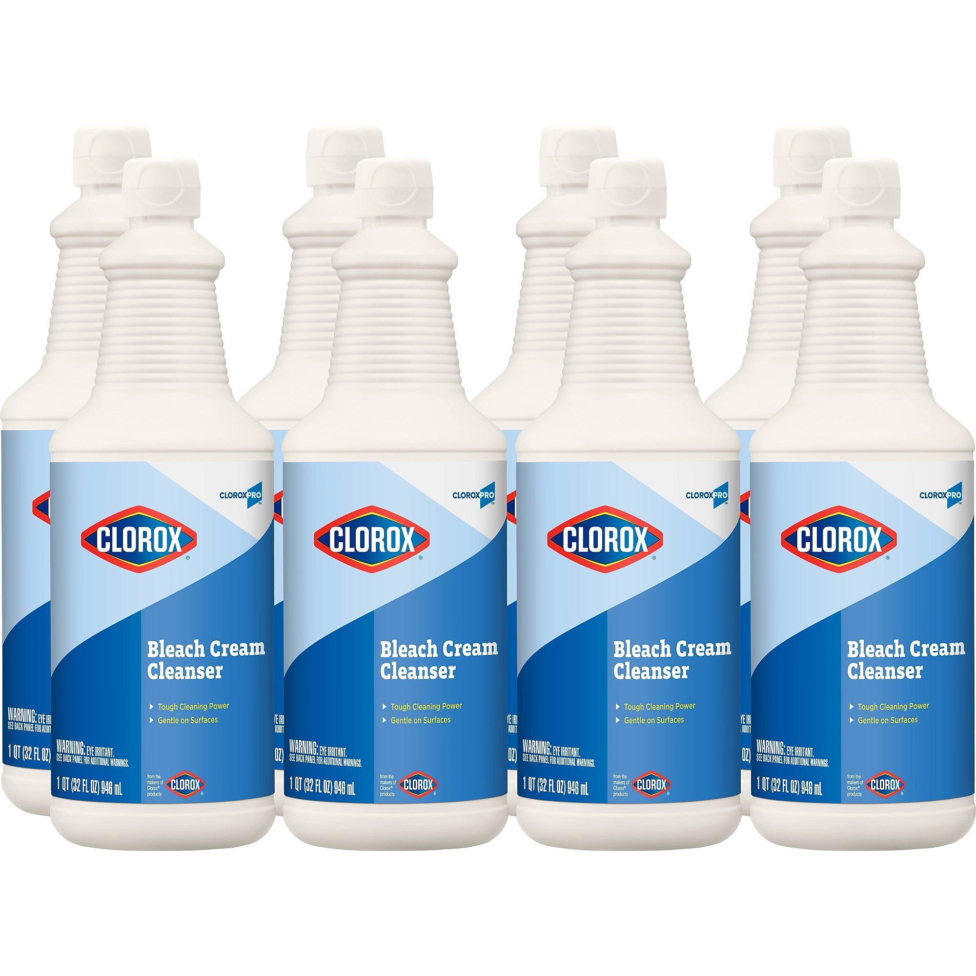 CloroxPro Clorox Bleach Cream Cleanser, 32 oz., 8/Carton (CLO 30613)