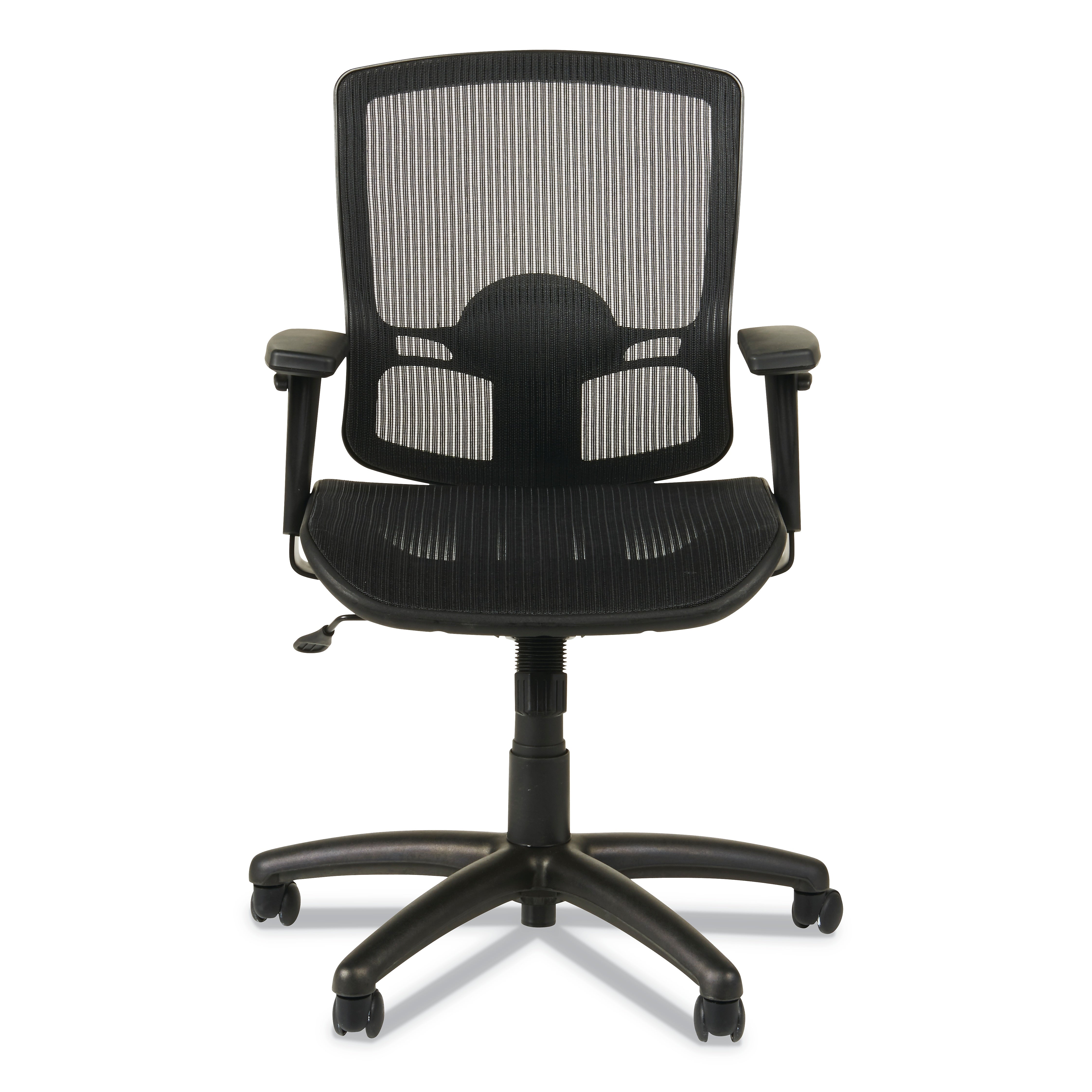 Alera Etros Series Mesh Back Fabric Task Chair, Black (ALEET4218)