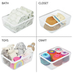 mDesign Steel Organizer, Matte White (25955)