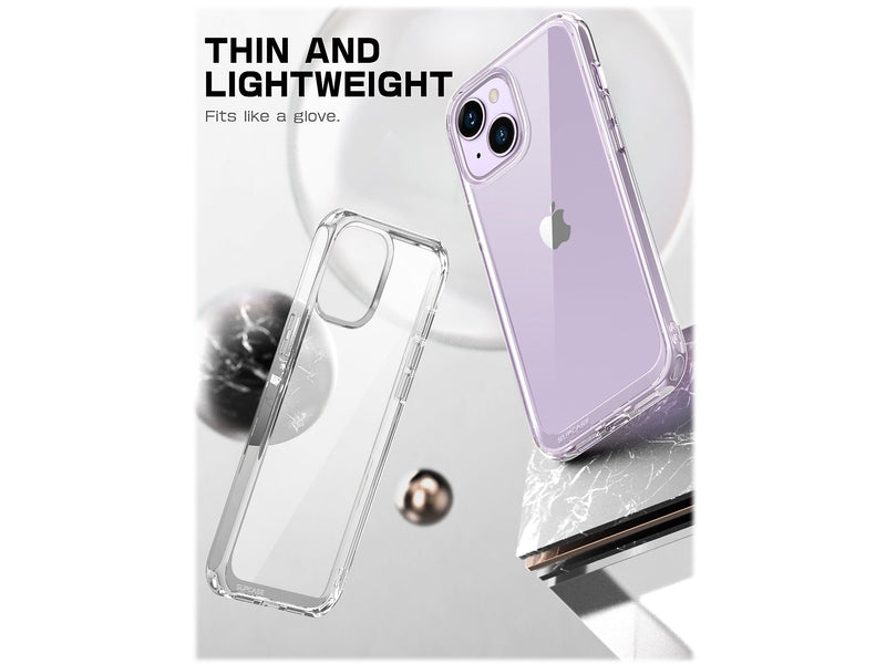 SupCase Unicorn Beetle Clear Slim Case for iPhone 14 (SUP-iPhone2021/22-6.1-UBStyle-Clear)