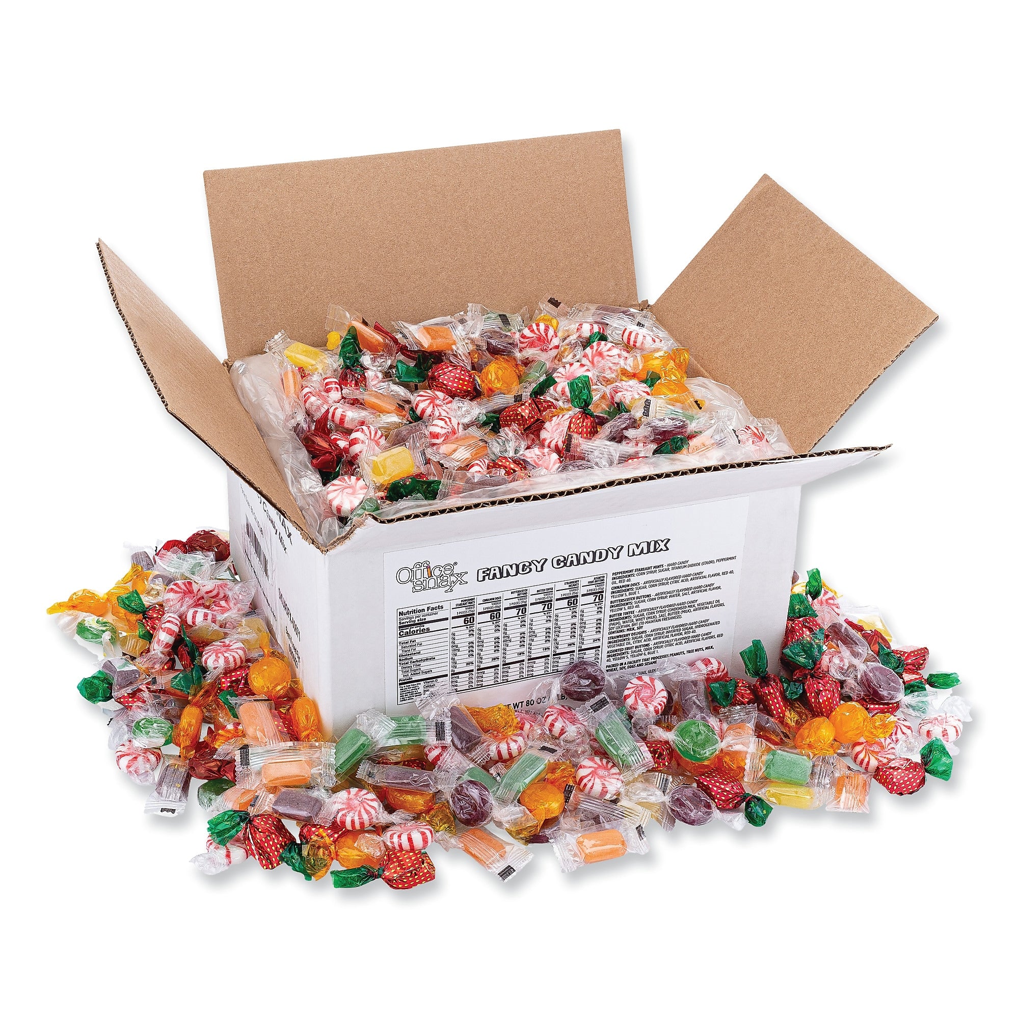 Office Snax Fancy Candy Mix, 5 lbs. (OFX00671)