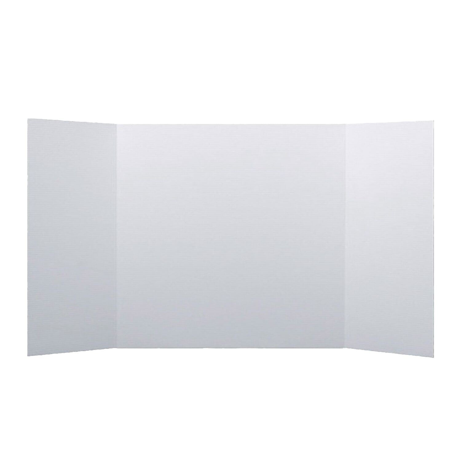 Flipside Corrugated Project Board, 28" x 40", White, 18/Carton (30028-18)