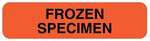 Specimen Label, 1-1/4" x 5/16"