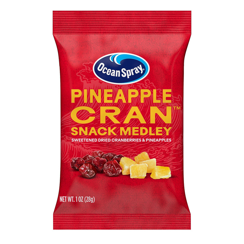 Ocean Spray Pineapple Cran Snack Medley, 1 oz, 10/Pack (307-00425)