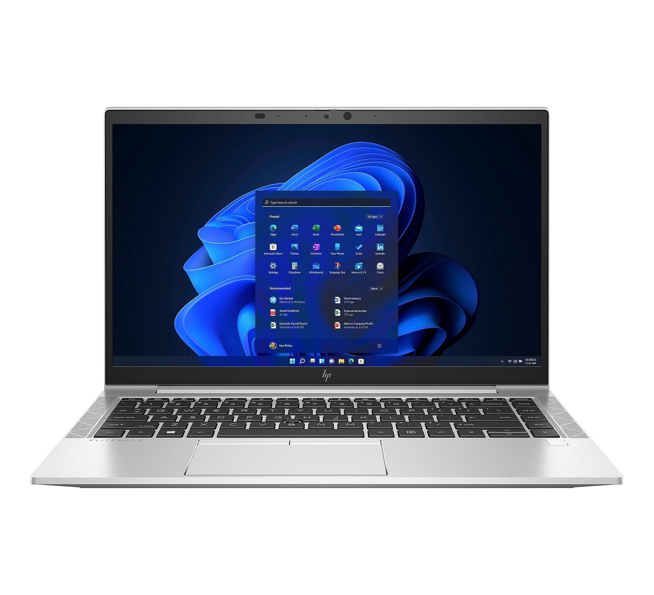 HP EliteBook 840 G8 14" Refurbished Laptop, Intel Core i5-1145G7, 2.6GHz, 16GB RAM, 512GB SSD, Windows 11 Pro (J5-840G8A02)