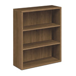 HON 10500 Series 43"H 3-Shelf Bookcase, Pinnacle Laminate (HON105533PINC)