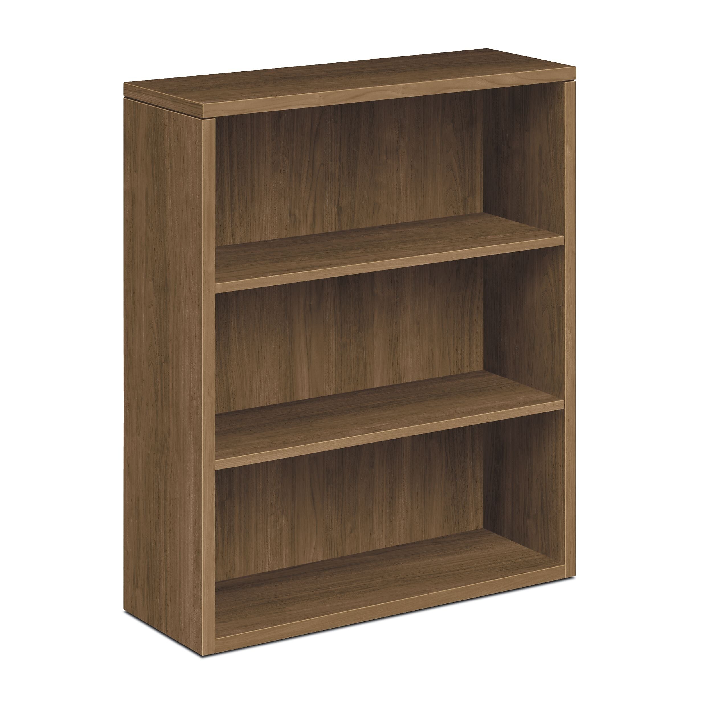HON 10500 Series 43"H 3-Shelf Bookcase, Pinnacle Laminate (HON105533PINC)