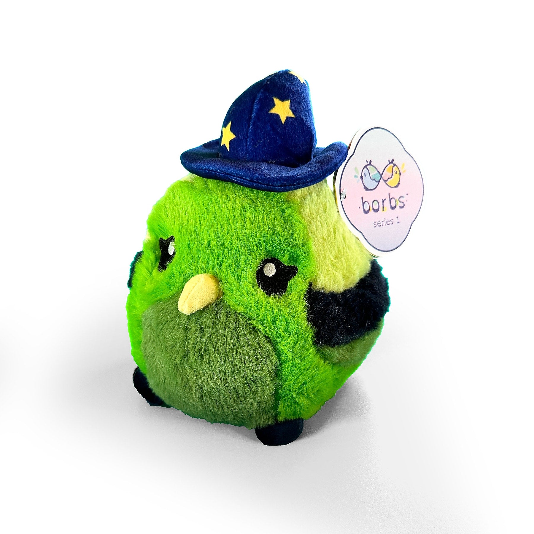 Borbs Lime Slime Conure Stuffed Animal, Multicolored (HFBCONURE)
