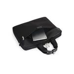 Bugatti Lucas Polyester Briefcase, Laptop Compatible, Black (EXB529-Black)