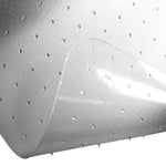 Floortex Cleartex Ultimat Lipped Chair Mat for Carpets up to 1/2", 35" x 47", Clear Polycarbonate (FC118923LR)