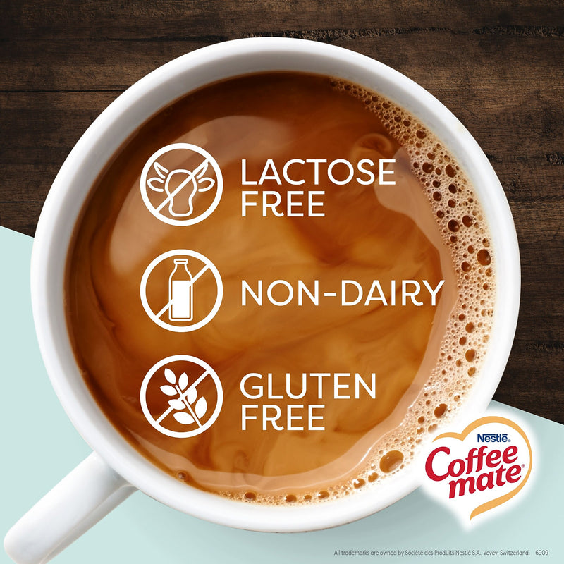 Coffee mate Oat Milk Liquid Creamer Singles, Plant-Based, 0.38 oz., 50/Box, 4 Boxes/Carton (NES19891CT)
