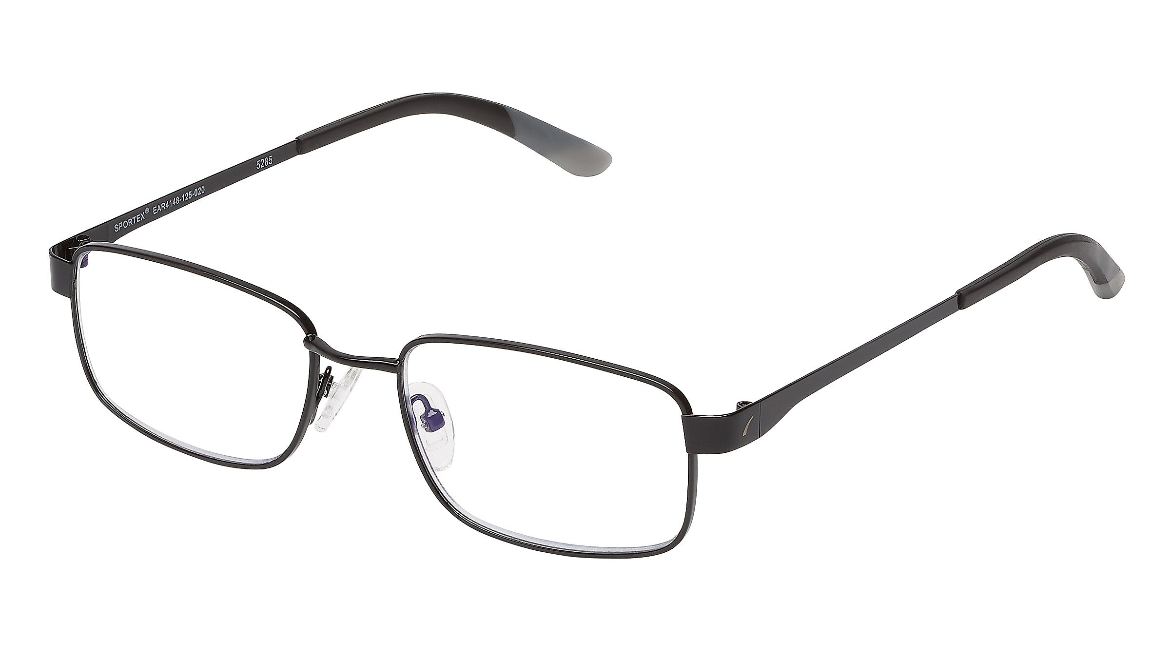 SAV Sportex +1.50 Blue Light Reading Glasses, Gray (AR4148)