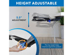 Mount-It! Adjustable Keyboard and Mouse Tray, Black (MI-7149)