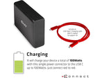 Club 3D Triple Display Charging Docking Station (CSV-1564W100)