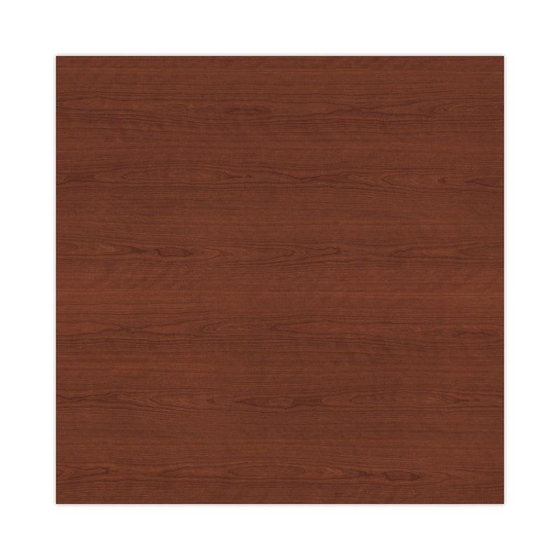Alera Valencia Series Hutch With Doors, 58 7/8w X 15d X 35 1/2h, Medium Cherry