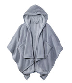 L.L.Bean Cozy Chenille Wearable Throw, Shadow Blue (1000248698)