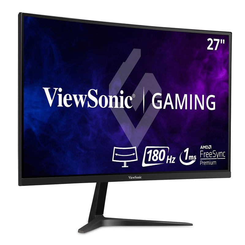 ViewSonic 27" Curved 180Hz LED Gaming Monitor, Black (VX2718-PC-MHD)
