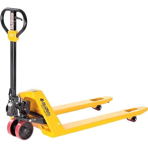 Global Industrial Pallet Jack, 5500 lb. Capacity, Yellow (334475)