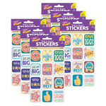 Trend Enterprises You Got This! Tear & Share Stickers, Multicolored, 60/ Pack, 6/Packs/Bundle (T-47410-6)