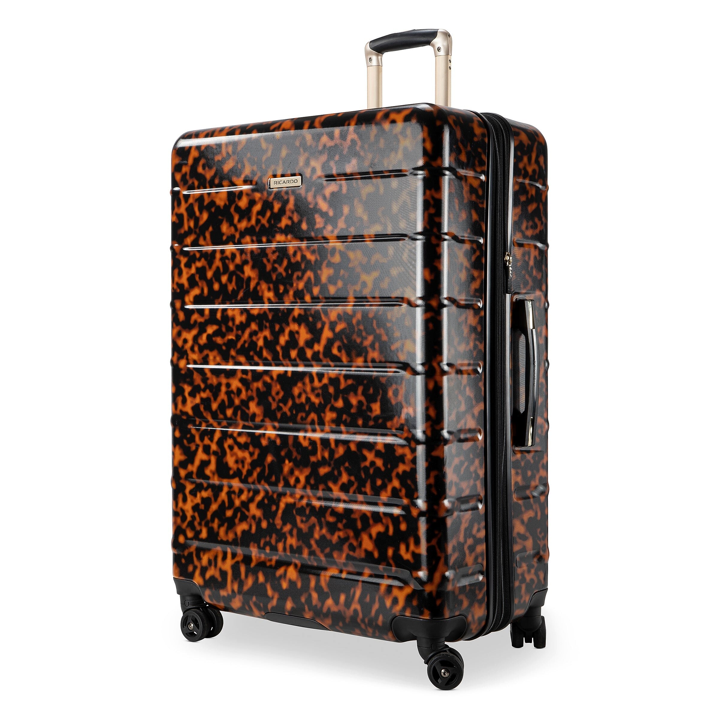 Ricardo Beverly Hills Cambria 29" Hardside  Suitcase, 8-Wheeled Spinner, Tortoise (140-29-973-4VP)