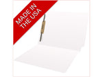 Medical Arts Press Heavy Duty End Tab File Folder, Straight-Cut, Letter Size, White, 40/Box (S-09461-WHT)