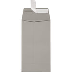 JAM Paper Self Seal #5 1/2 Coin Envelopes, 3 1/8" x 5 1/2", Pastel Gray, 50/Pack (512CO-28GK-50)