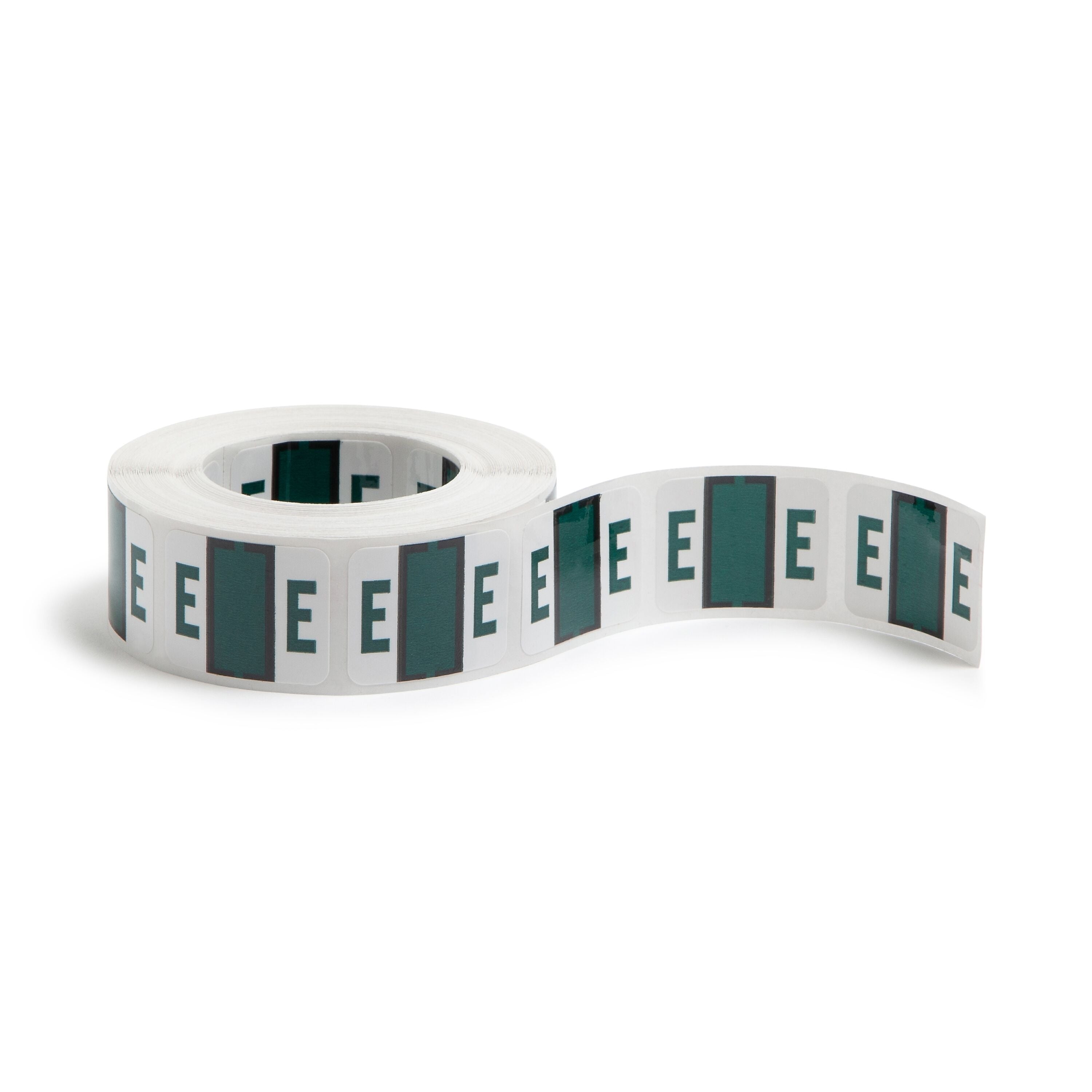 Smead BCCR Color Coded Alphabetic Labels,  1" x 1.25", Dark Green, 500/Roll (67075)