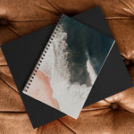 DENY Designs Sea Heart 1-Subject Professional Notebooks, 5.5" x 8.25", Dotted, 60 Sheets (67052-NOBS01)