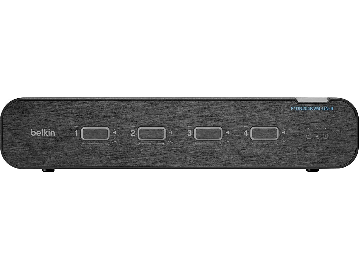 Belkin Universal 2nd Gen F1DN204KVM-UN-4 USB DisplayPort HDMI 4-Port KVM Switch