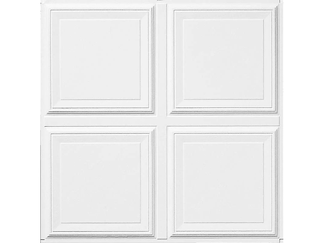 Armstrong LEDGES Tegular Edge Ceiling Tile, 24" x 24", White, 12/Carton (BP303A)