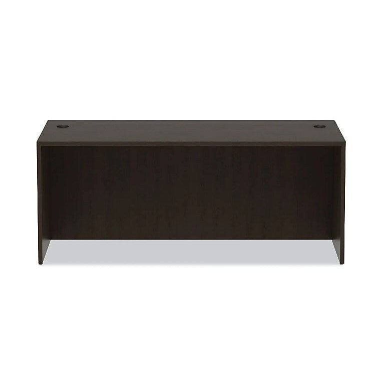 Alera Valencia Series 71"W Straight Front Desk Shell, Espresso (ALEVA217236ES)