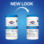 Clorox Healthcare Bleach Germicidal Wipes, 70 Wipes/Container, 6/Carton (CLO35309CT)