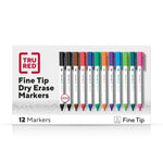 TRU RED™ Dry Erase Marker, Fine Tip, Assorted, 12/Pack (TR61434-CC)