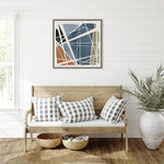 Amanti Art Pieces Together I by Isabelle Z Framed Canvas Wall Art Print, 30" x 30" (A42678027436)