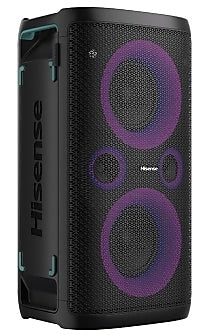 HIsense Party Rocker One 300W Portable Bluetooth Speaker, Black (HP100)