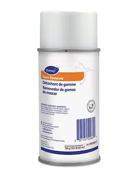 Diversey Gum Remover Spray, 6.5 oz., 12/Carton (DVO95628817CT)