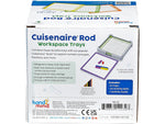 hand2mind Cuisenaire Rod Workspace Tray, 6/Set (96146)