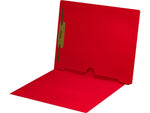 Medical Arts Press End Tab File Folder, Straight Cut, Letter-Size, Red, 50/Box (S-09018-RED)
